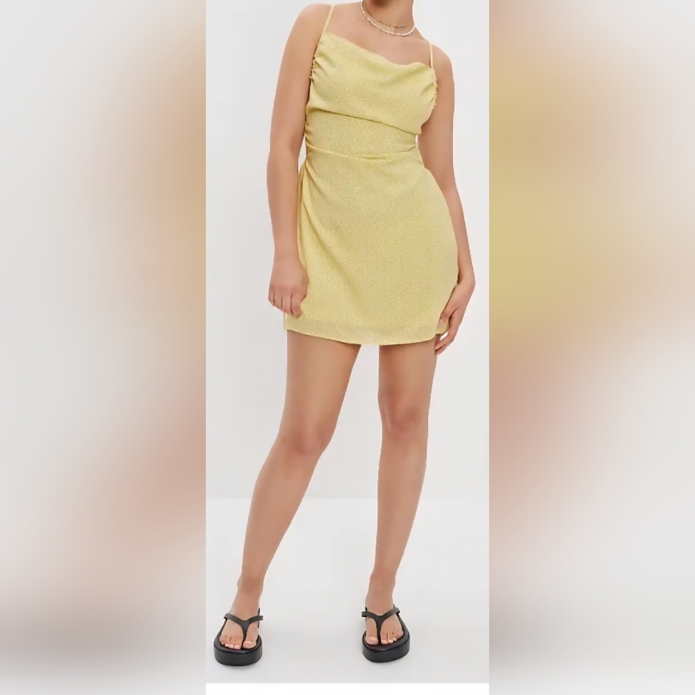 NWT American Eagle Outfitters Open Back Mini Dress